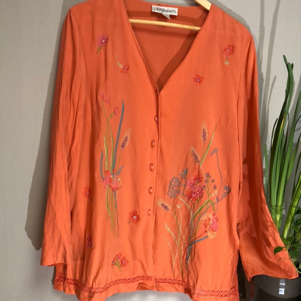 DIANE VON FURSTENBURG silk assets 100% size medium